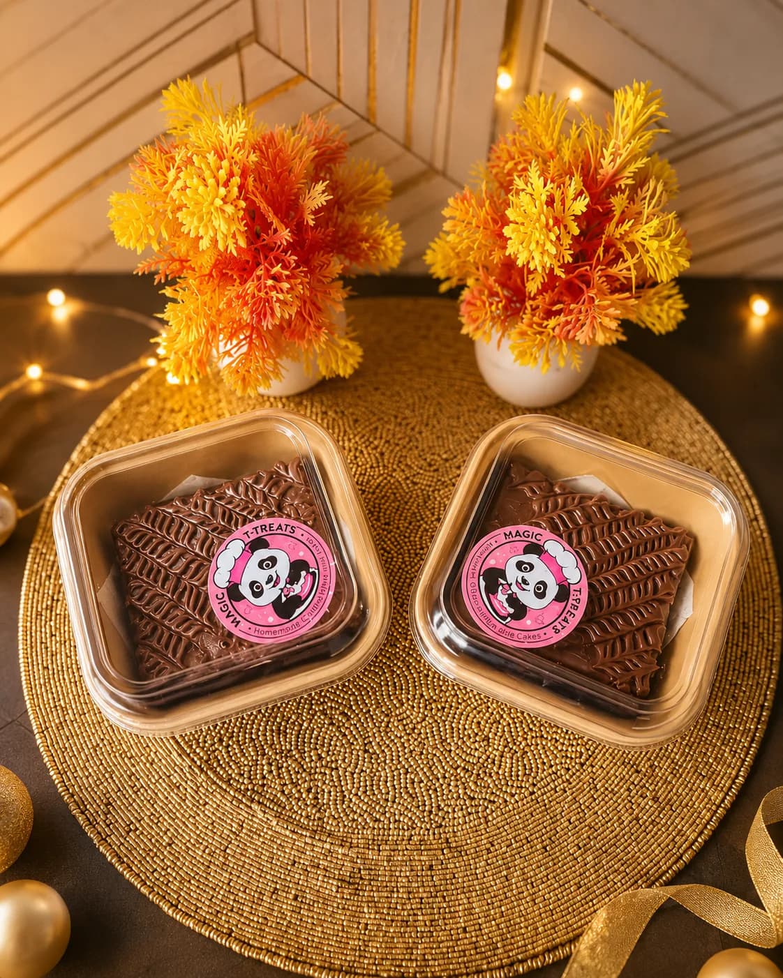 Handmade chocolate slabs, two to a pack, Magic T-treats, Magic t treats, Tashu, tavishi, Tavishi manohar